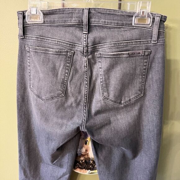 NWOT Women's Joe's Jeans Raw Hem Skinny Ankle Pant in Selsey Gray Wash Size 27 - Picture 6 of 8